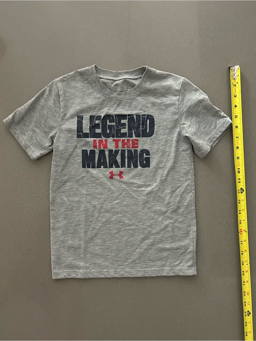 Under Armour Legend In The Making T-Shirt Kids Size S…